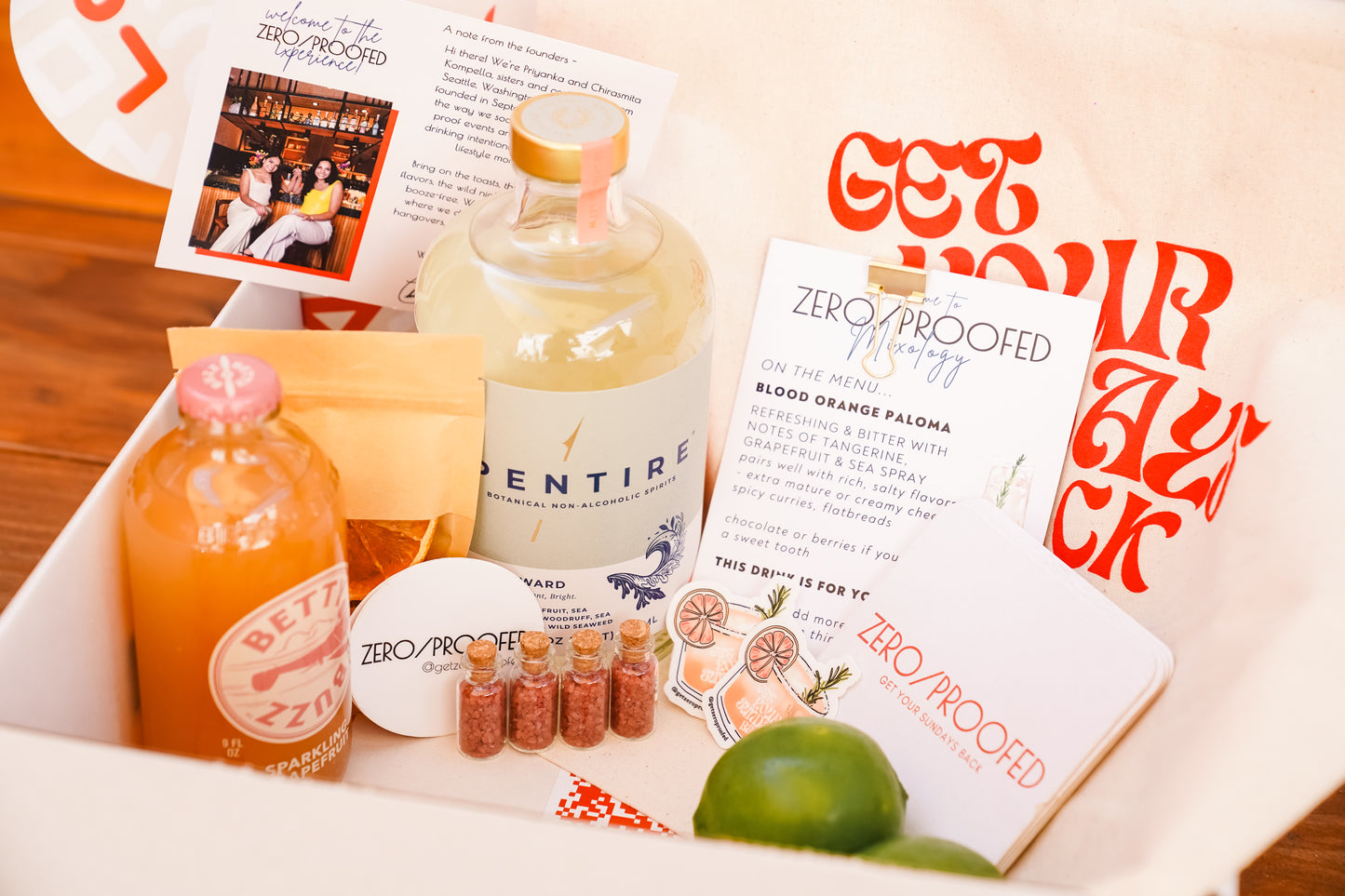 Blood Orange Paloma Alcohol-Free Cocktail Kit